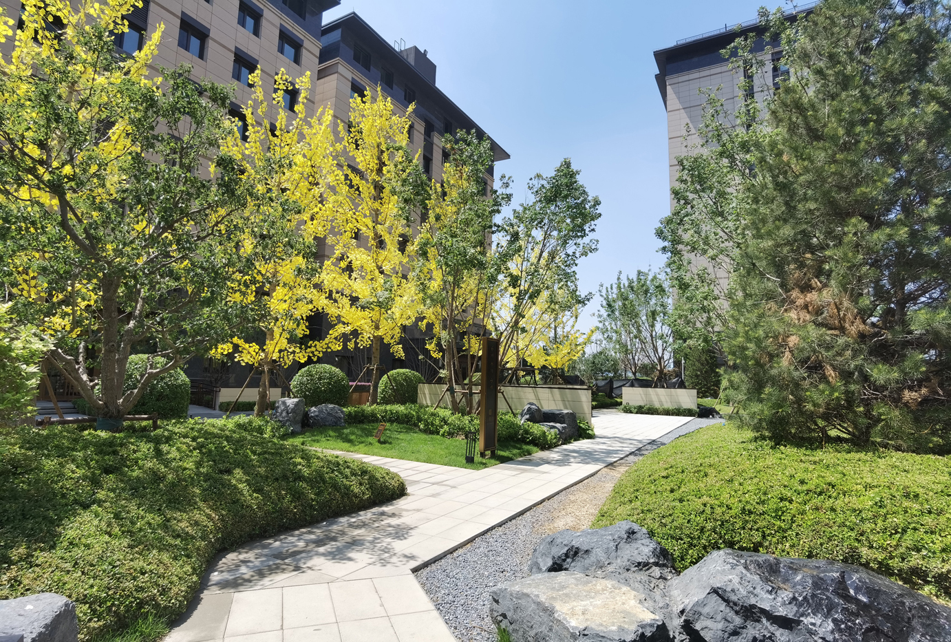 京能密云建材市场住宅项目园林景观工程